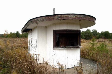 Cheboygan Drive-In Theatre - Ticket Booth (newer photo)